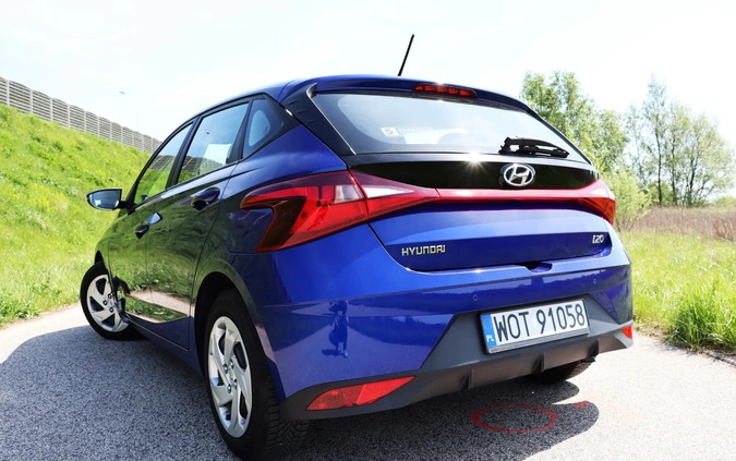 Hyundai i20 cena 55500 przebieg: 54000, rok produkcji 2022 z Kolonowskie małe 326